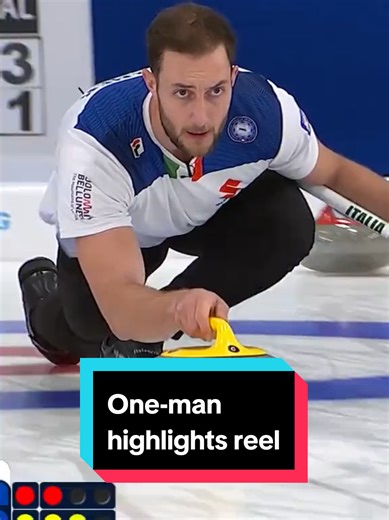 Amos Mosaner: A Solo Star in Curling Highlights