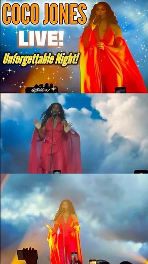 🎤 Coco Jones in her bag vocally as she performs ICU! 🔥