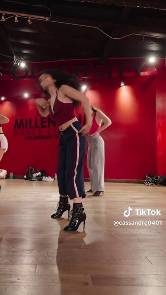 Training at Millennium Dance Complex with Melendres Twins