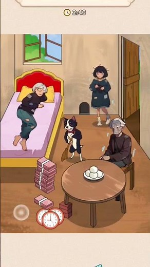 Brain Puzzle : Tricky Quest Level 34 Poor Family Solution // Game Walk Through