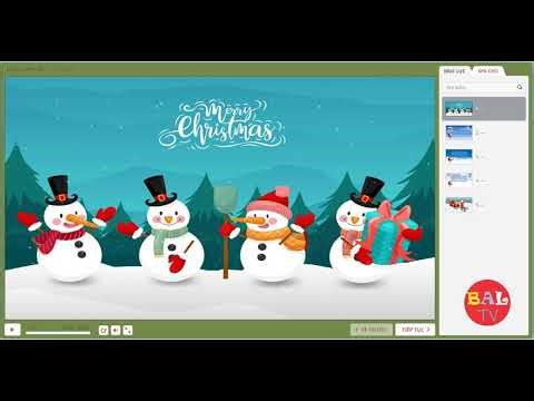 Trò chơi chuẩn E.learning | Game Elearning and Powerpoint Merry Christmas