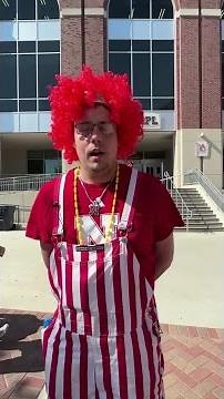 NEBRASKA SUPERFAN! Kevin Coleman Brings the Energy | Nebraska Football