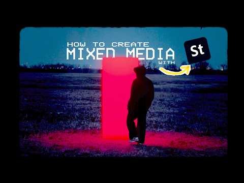 How Simon Sanjur makes mixed media animations using Adobe Stock | Adobe Creative Cloud