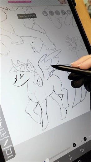 Digital Drawing Tutorial 🦄 my little pony friendship is magic