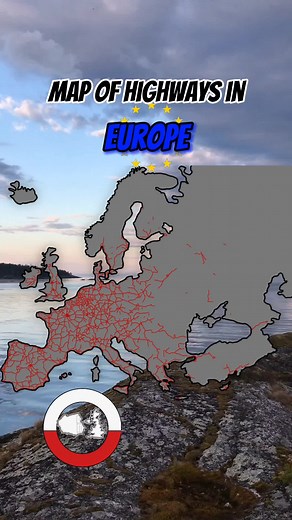 Comprehensive Map of Highways in Europe
