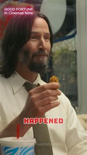 #goodfortune Gabriel Keanu Eat Chicken Nuggies by @LionsgateMovies