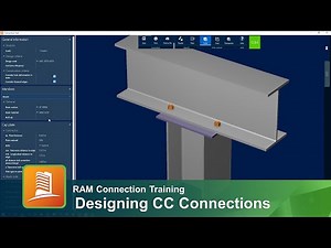 Designing Column Cap Plate (CC) Connections in RAM Connection