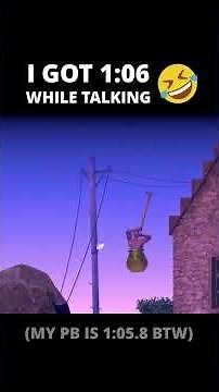 I usually play in ABSOLUTE silence #gettingoverit #speedrun #gaming