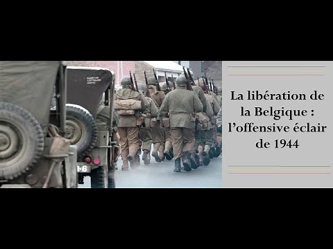 La libération de la Belgique : l’offensive éclair de 1944