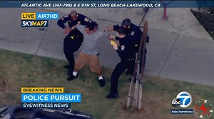 Suspect arrested in Long Beach after wild chase