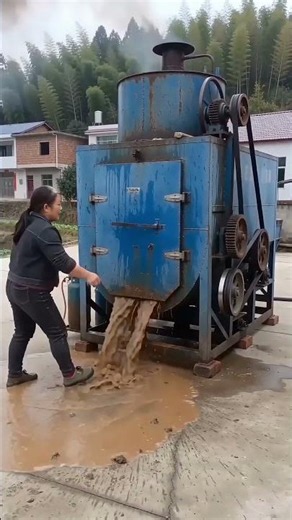 🚜🐄 Amazing Automatic Cow Wash Machine! | Farm Technology at Its Best ✨