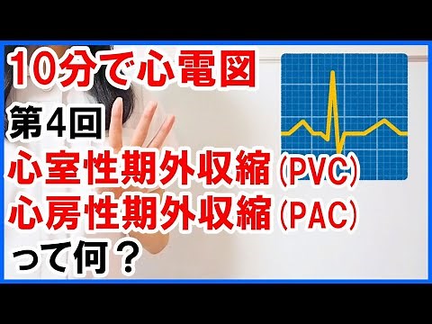 【10分で心電図】PVC,PACって何？ #4