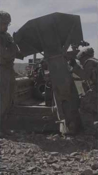 Setting Up the M777: Marines Artillery Drill