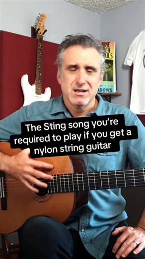 Shape of Heart by Sting was co-written by Dominic Miller who made the chord shapes very stretchy! #guitarlesson #shapeofmyheart #sting | Anthony Parker and the Near Life Experience
