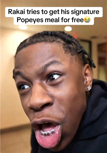 But it’s my meallll😭😂 #babyglitch #rakaiclips #rakai #cloverboyz🍀 | popeyes rakai meal