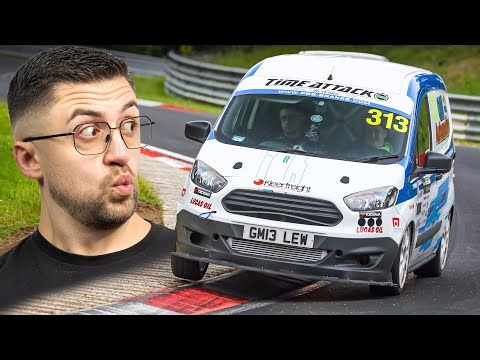FULL SEND in Crazy Tuned Ford Transit Racecar! // Nürburgring
