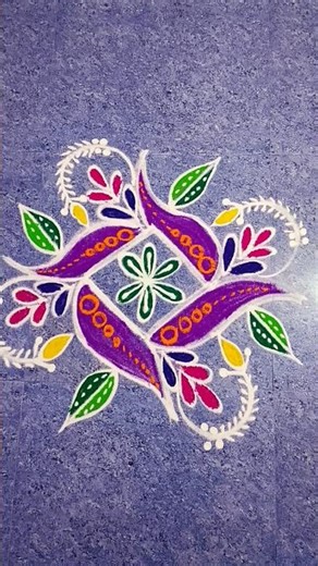 design kolam ❇️✳️#rangoli #song #easy rangoli#rangoli patterns#design ❇️.