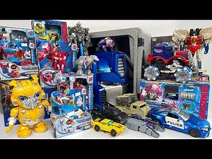 Ultimate New Transformers Unboxing: Giant OPTIMUS PRIME, STARCREAM, ELITA-1, MEGATRON Transformation