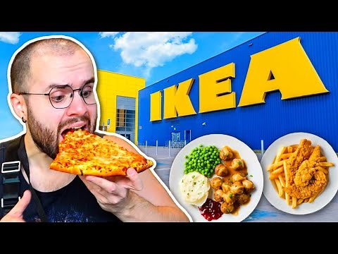 I Only Ate IKEA Food For 24 HOURS CHALLENGE!