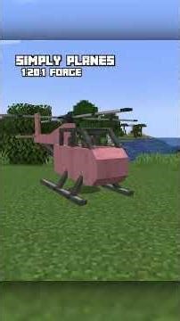 mini mod showcase-simply planes #minecraft