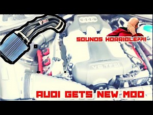 Audi A6 Injen Intake Install!!!! “SUPERCHARGED”