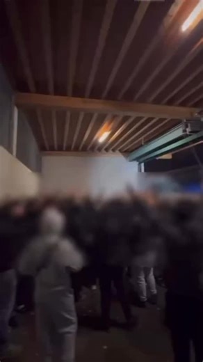 29.10.2025🇨🇭The LPM ultras of Servette FC were blocked and controlled by the police before Lausanne after the “ section grenat” told them they would not let them into the stadium with them. They are singing “freedom for ultras infront of police, click for more here: https://hooligans.cz/2025/10/30/lausanne-attacked-servette-29-10-2025/ All in one place. Tap to download. 🔗 hooligans.cz/app | Hooligans.cz