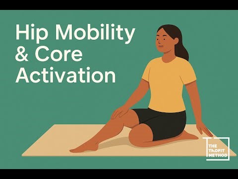 Ground Flow for Hips & Core | Shin Box Mobility and Pelvic Floor Activation