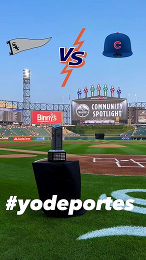 El premio 🏆 más codiciado entre el norte y el sur de Chicago la Copa Crosstown que cada año disputan los White Sox y Cubs cada año #whitesoxnation #yodeportes #CrossTownSeries ⚾️ | Yodeportes.com