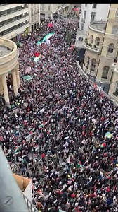 Huge pro Palestine protest in London happening now… #pray #for #peace #and #evil #to #be #exposed #Jesus | David J Harris Jr.