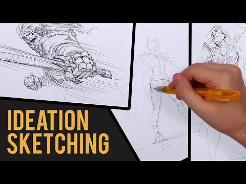 Sketching and Ideation with a Riot Artist