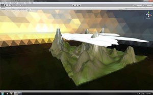 How do I create a "large map" for high-altitude views?