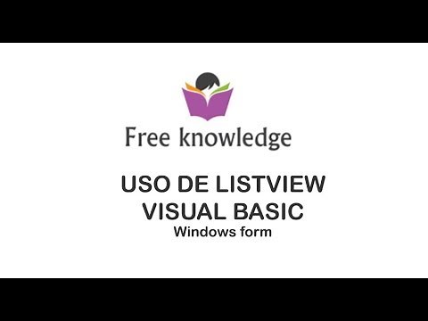 Visual Basic - Windows Forms - Uso de ListView