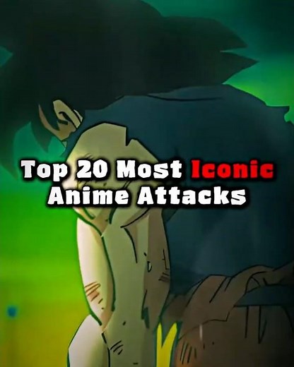 Top 20 most ICONIC anime ATTACKS || #edit #anime #dragonball #naruto #onepiece #jjk #opm #jjba