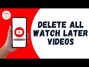 How to Delete ALL Watch Later Videos from YouTube