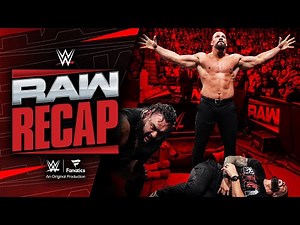 Bron Breakker STEALS the ring from Roman Reigns: Raw Recap, July 28, 2025
