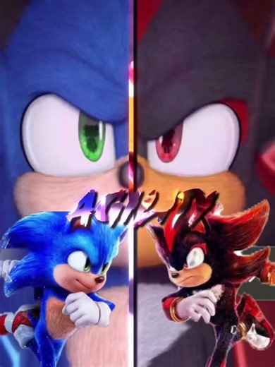 Sonic versus shadow (remake)