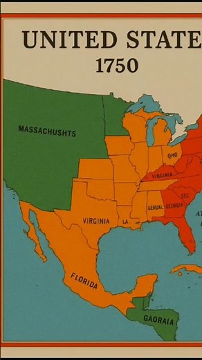 USA historical Maps from 1700-1900 | #america #history #map