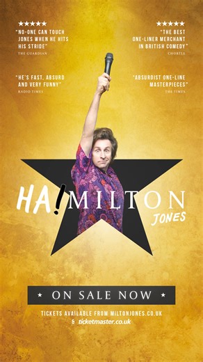 8.4K views · 97 reactions | Come to my new tour! There may be more jokes about fish. There's a definitely a bit about giraffes. 漣 Tickets on sale NOW from www.miltonjones.com ⭐ #evolution #fish #jokes #puns #comedy #standupcomedy #EdinburghFringe #uktour | Milton Jones | Facebook