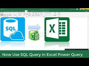 Execute Query SQL Server From Excel || Power Query || TELUGU