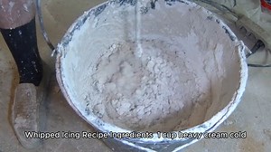 whipped icing recipe