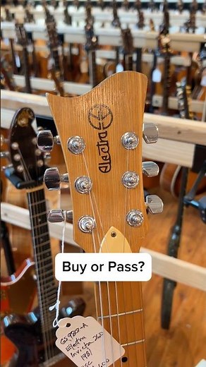 Buy or Pass? 1981 Electra Invicta! $600 @ Carters #electra #electraguitars #guitar #1980s #guitartok