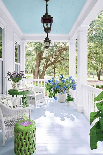This Is The Perfect Haint Blue For Your Porch, According To A Home Editor