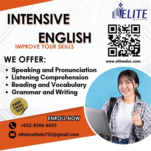 🌟𝐑𝐞𝐚𝐝𝐲 𝐟𝐨𝐫 𝐚 𝐜𝐨𝐦𝐩𝐥𝐞𝐭𝐞 𝐄𝐧𝐠𝐥𝐢𝐬𝐡 𝐭𝐫𝐚𝐧𝐬𝐟𝐨𝐫𝐦𝐚𝐭𝐢𝐨𝐧? Our 𝐈𝐧𝐭𝐞𝐧𝐬𝐢𝐯𝐞 𝐄𝐧𝐠𝐥𝐢𝐬𝐡 𝐏𝐫𝐨𝐠𝐫𝐚𝐦 is your immersive blueprint to fluency. We target every core skill simultaneously: 🗣️ 𝐒𝐩𝐞𝐚𝐤𝐢𝐧𝐠 & 𝐏𝐫𝐨𝐧𝐮𝐧𝐜𝐢𝐚𝐭𝐢𝐨𝐧 for confident conversation. 👂 𝐋𝐢𝐬𝐭𝐞𝐧𝐢𝐧𝐠 𝐂𝐨𝐦𝐩𝐫𝐞𝐡𝐞𝐧𝐬𝐢𝐨𝐧 to understand the real world. 📚 𝐑𝐞𝐚𝐝𝐢𝐧𝐠 𝐚𝐧𝐝 𝐕𝐨𝐜𝐚𝐛𝐮𝐥𝐚𝐫𝐲 for deeper understanding and expression. ✍️ 𝐆𝐫𝐚𝐦𝐦𝐚𝐫 𝐚𝐧𝐝 𝐖𝐫𝐢𝐭𝐢