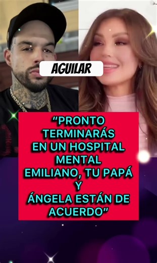 🟣Thalía le hace advertencia a Emiliano Aguilar #shorts