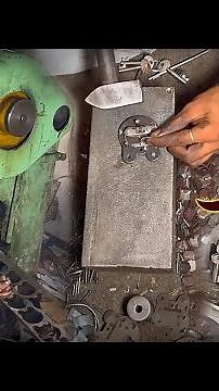 Manufacturing process of Padlock Making in factory ￼