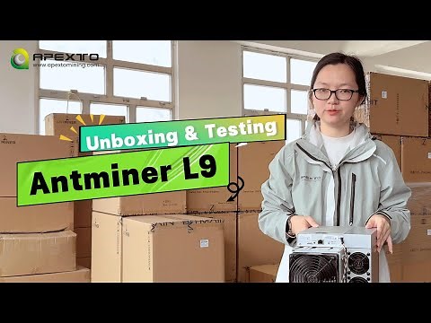 Antminer L9 Unboxing & Review | 17Gh/s Scrypt Miner by Bitmain
