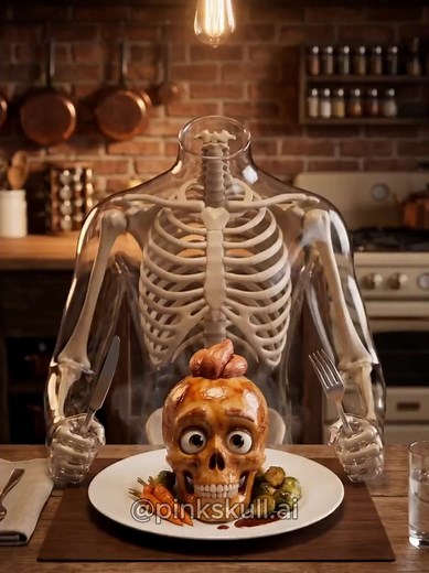 what happens if you put your head inside the microwave? #uktiktok #forupage #whatif #skeleton #ukcomedy