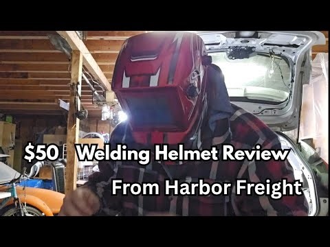 Welding Helmet Review - Harbor Freight $50