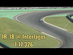 IR-18 @ Interlagos | Setup, telemetry and track guide | iRacing 2023S2