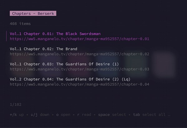 [OC] Mangal: feature rich, configurable manga browser, reader & downloader written in Golang with support for custom scrapers